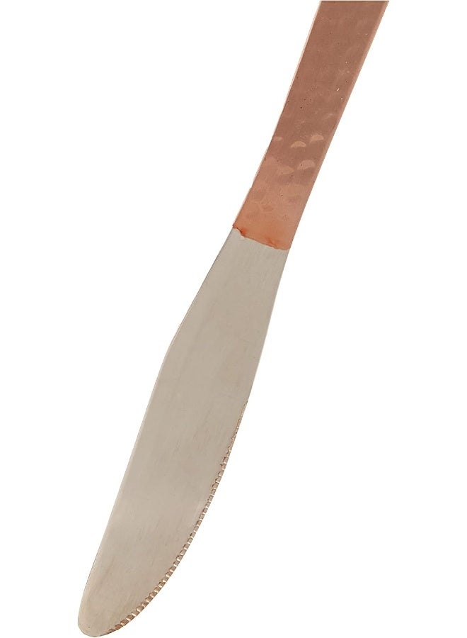 راج طقم سكاكين حلويات مكوّن من 3 قطع بني/فضي 21سم - Image 4