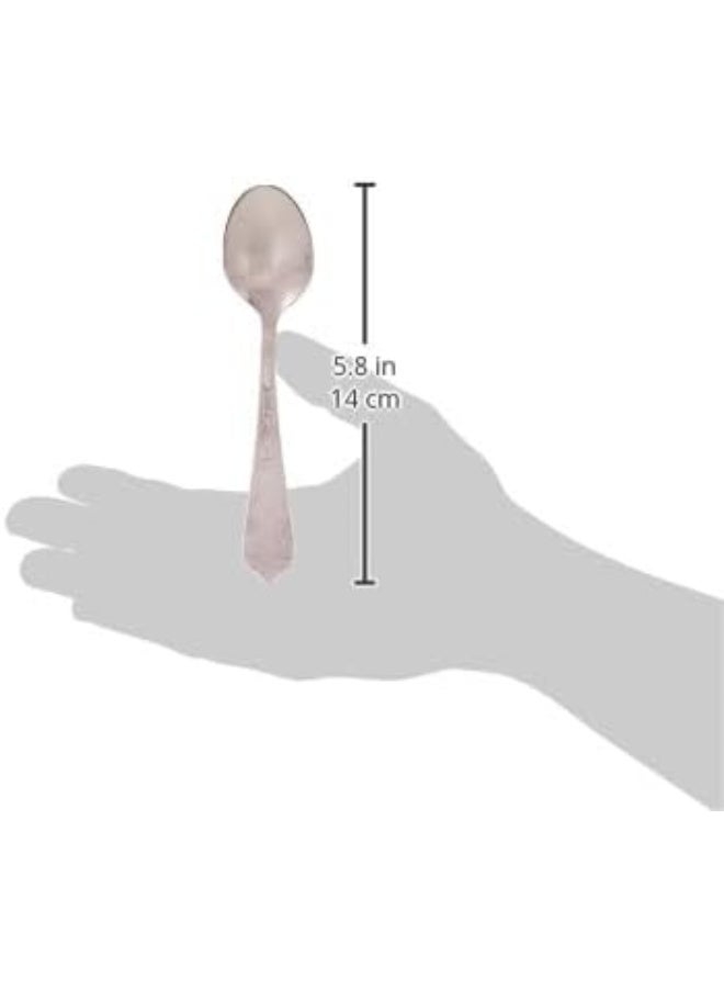 راج طقم ملاعق صغيرة أورا تي مكون من 6 قطع رمادي 14سم - Image 4