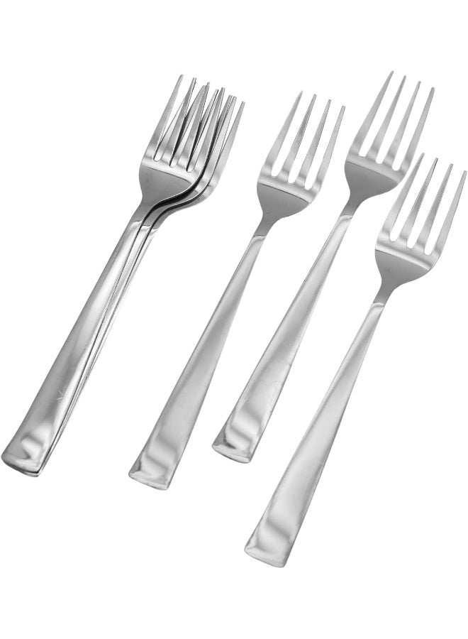 راج طقم شوك حلويات إمبريس مكوّن من 6 قطع فضي 18.5سم - Image 3