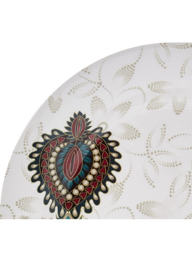 دينويل طبق حساء من الميلامين من جولز أبيض 10.5بوصة - Image 4