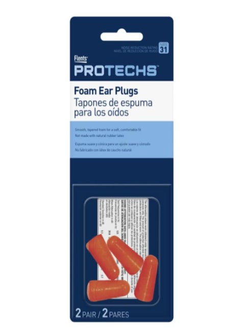 Flents Foam Ear Plugs 2 Pair : 400583