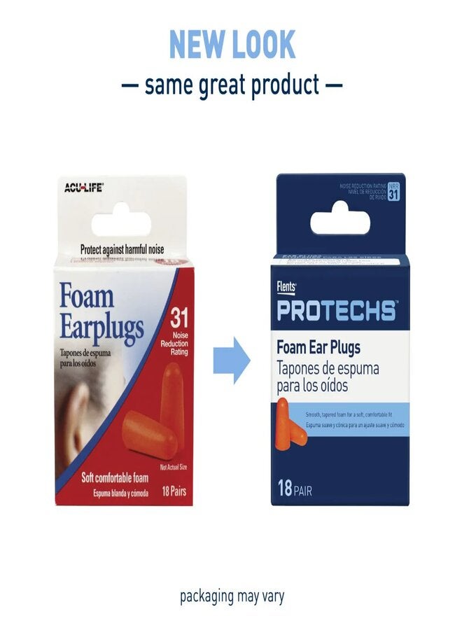 Flents Foam Ear Plugs 18 Pair 400584 - Image 2