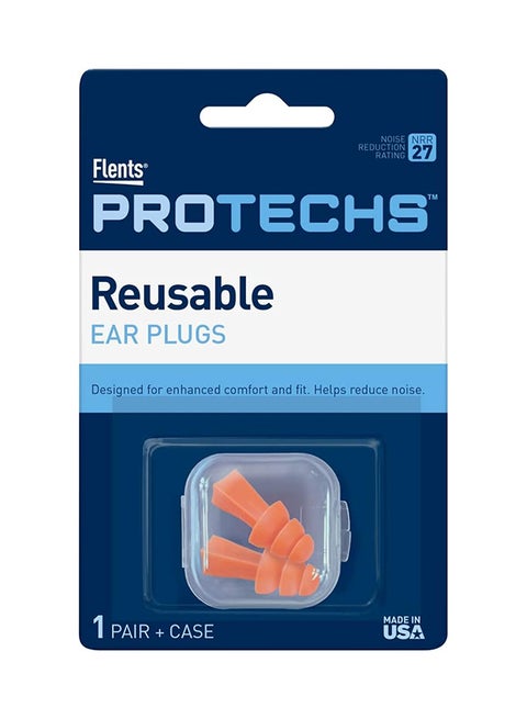 Comfort Fit Earplugs Seals Out Water And Blocks Out Nose Reusable 1 Pair