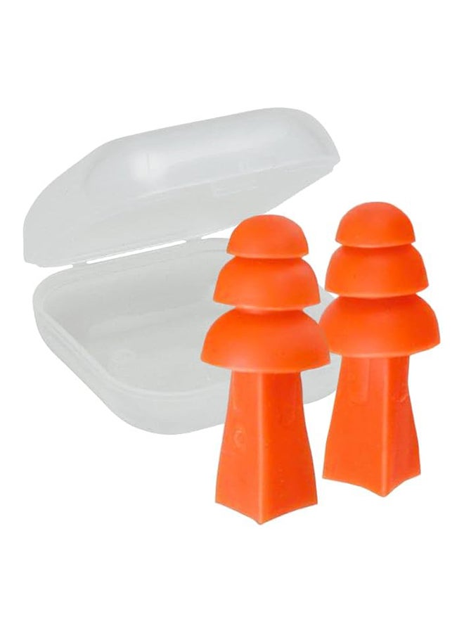 Flents - Comfort Fit Earplugs Seals Out Water And Blocks Out Nose Reusable 1 Pair - Image 1