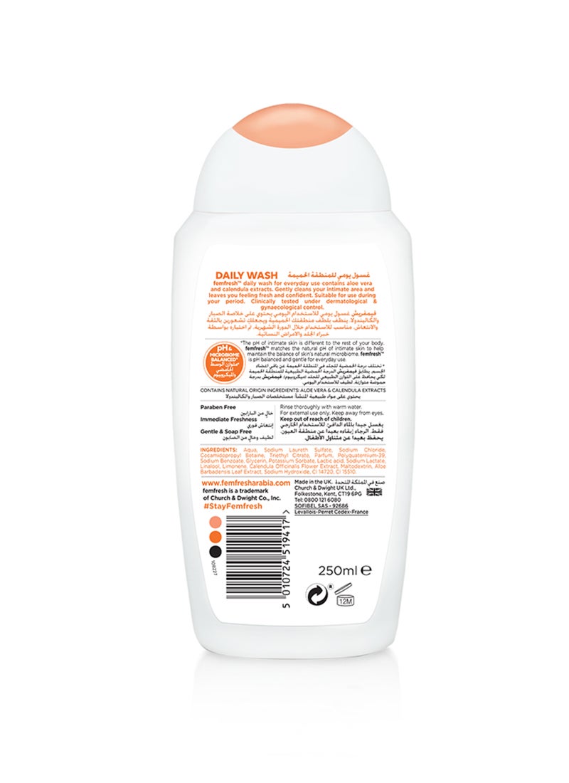 femfresh Daily Intimate Wash 250ml - Image 2