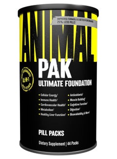 UNIVERSAL NUTRITION Pak Sports Nutrition Multivitamin Supplement - 44 Count  - Image 1