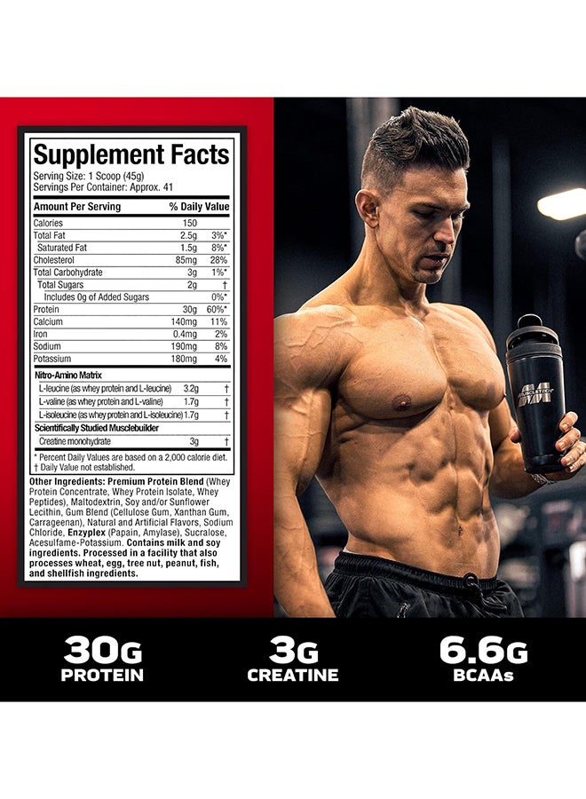 MuscleTech Nitro Tech Whey Isolate Protein Vanilla 4 LBs - Image 3