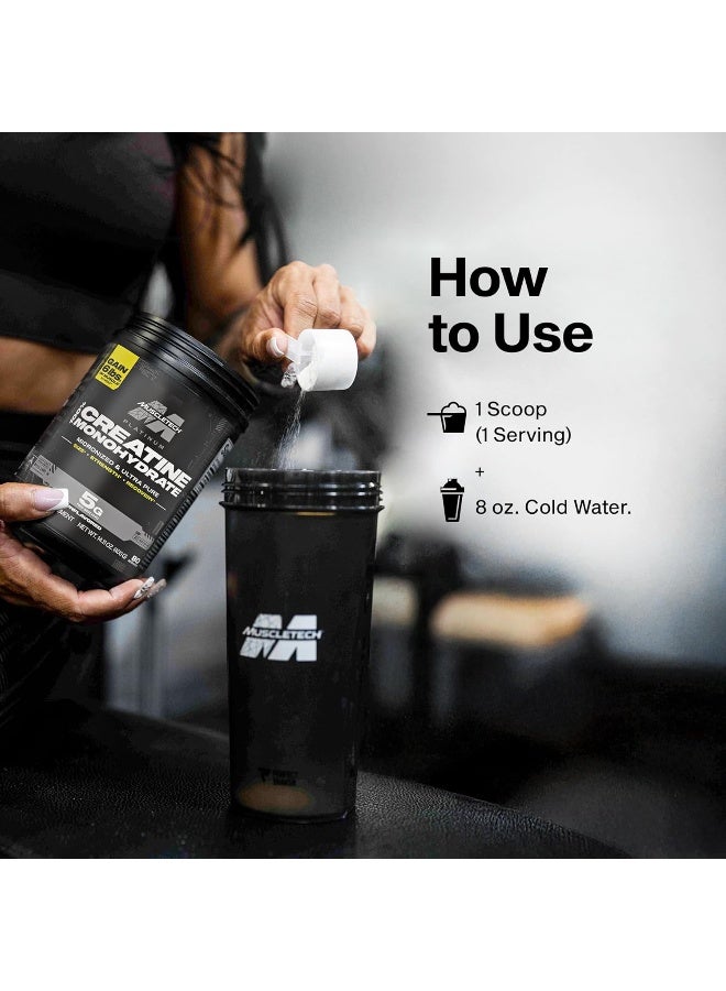 MuscleTech Essential Series Platinum 100% Creatine Micronized And Hplc-tested Unflavored 80 Servings 400g - Image 5