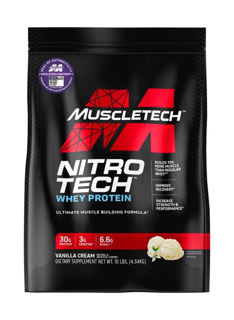 Nitro Tech Performance Vanilla 10Lb