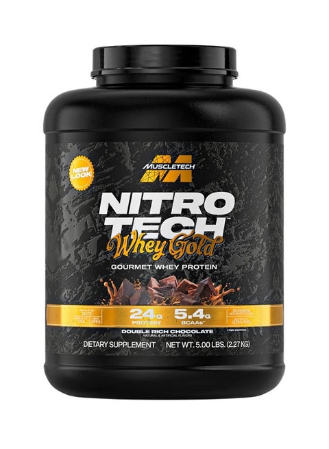 Nitro Tech Whey Gold Protein Double Rich Chocolate 2.27kg