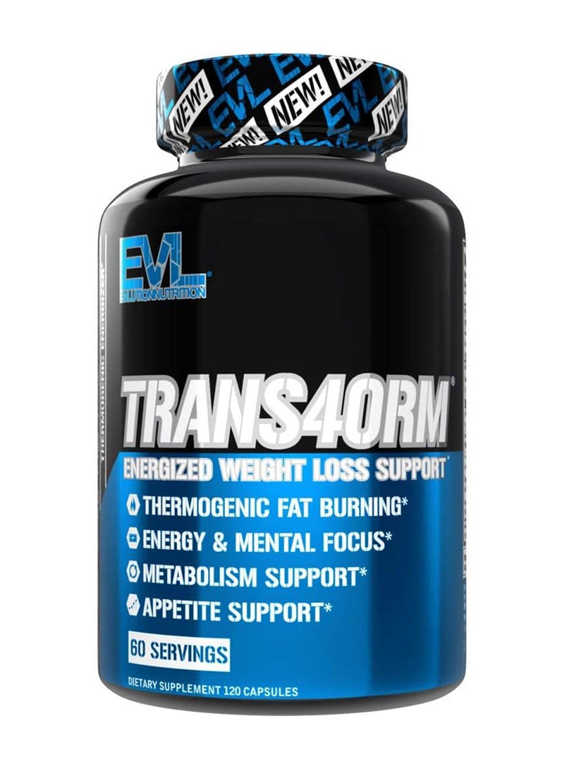 EVLUTION NUTRITION Energized Weight Loss Support, 120 Capsules  - Image 1