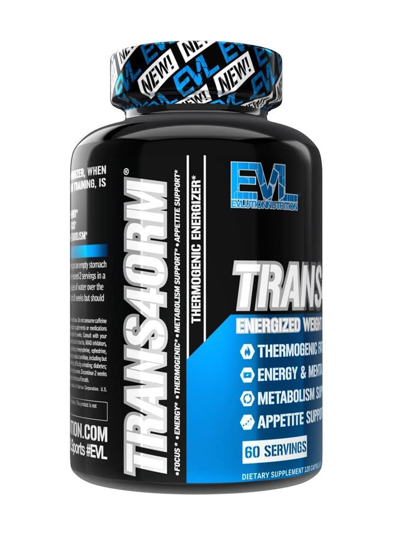 EVLUTION NUTRITION Energized Weight Loss Support, 120 Capsules  - Image 3