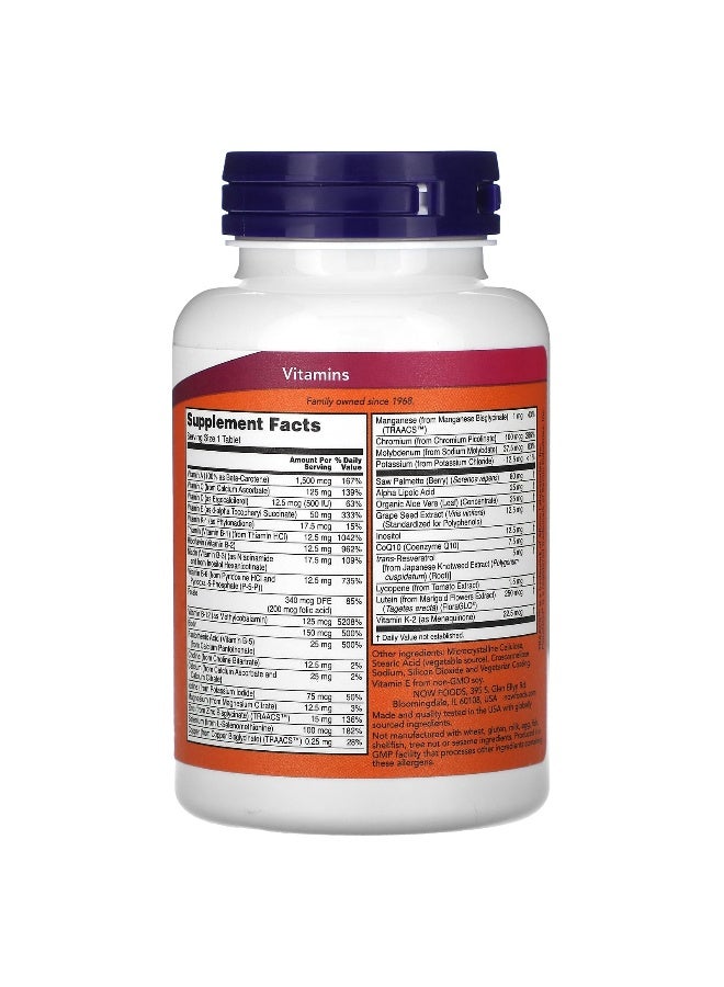 Now Foods Adam Superior Men'S Multi 60 Tablets Packaging May Vary  - Image 3