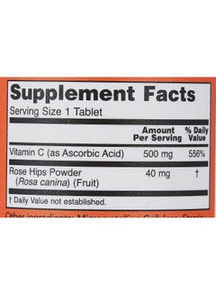 Now Foods C-500 Antioxidant Protection With Rose Hips - 100 Tablets  - Image 5
