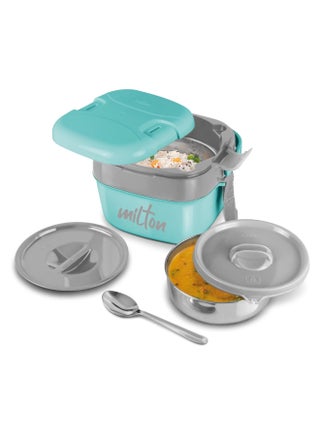 Cubic Small Tiffin Box Multicolour 16.8x16.2x11.3cm - pnsku/N13167064A/45/_/1734521509/8813ca87-529d-4ff5-81ce-9cd6d271a2c6