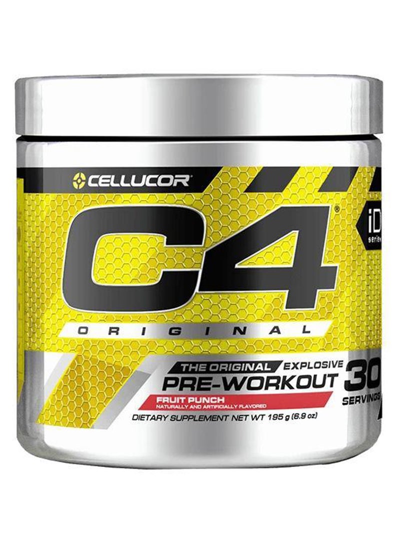 C4 Original Explosive Pre-Workout - Fruit Punch - 30 Servings  195 Gm - pnsku/N13182581A/45/_/1722588533/37e79eff-8651-4de7-9187-fd8771bd0915