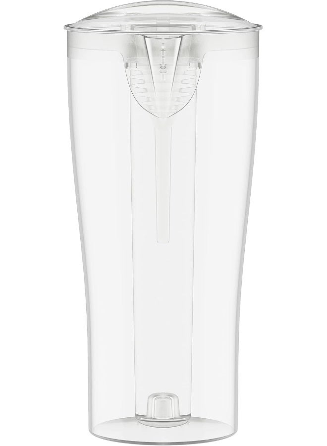 Cosmoplast Water Jug With Ice Holder Transparent 2.5Liters  - Image 4