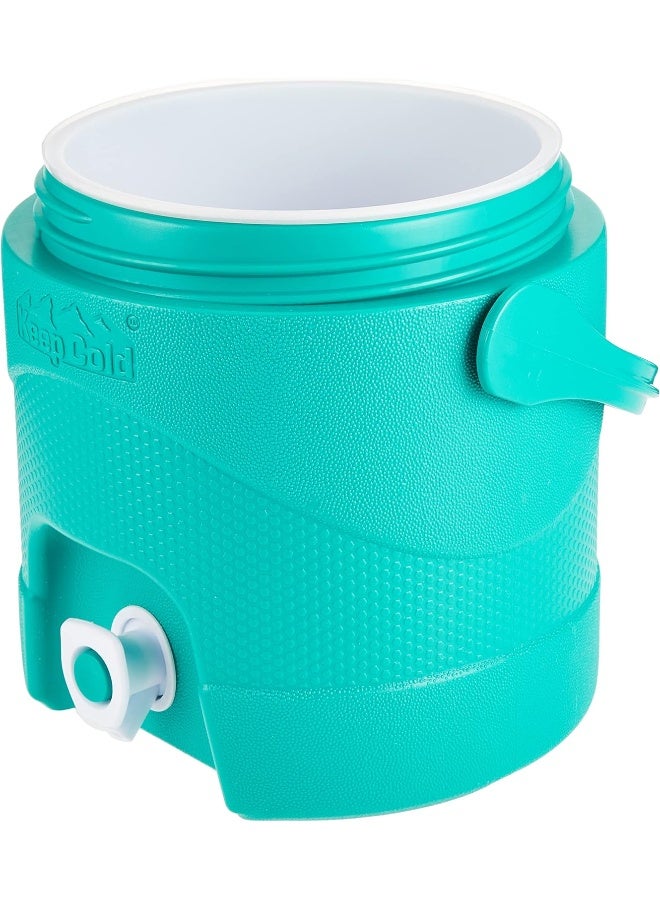 Cosmoplast Keep Cold Plastic Insulated Picnic Water Cooler Green 4.0Liters  - Image 3