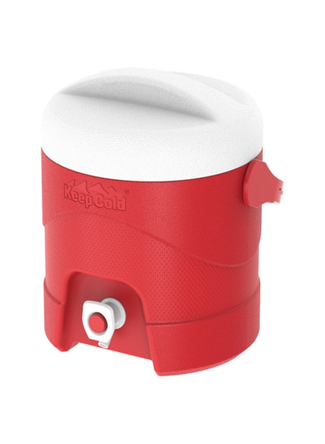Cosmoplast - Keepcold Picnic Water Cooler Red 4.0Liters - Image 1