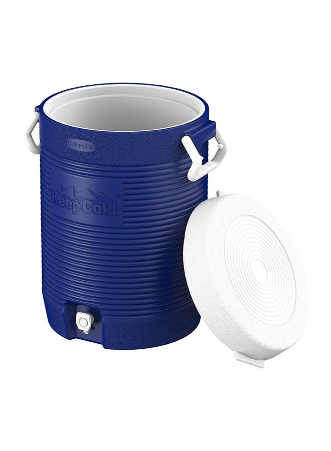 Cosmoplast - 20L Keep Cold Water Cooler, Blue - Image 1