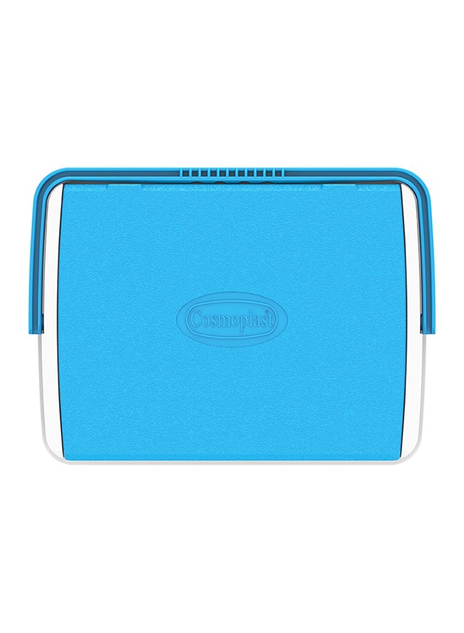Cosmoplast - Keep Cold Plastic Picnic Cooler Icebox Lunchbox Blue 30.0Liters - Image 1