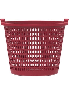 كوزموبلاست سلة غسيل بلاستيك عريضة احمر 50.0لترات  - Image 2