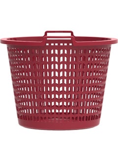 كوزموبلاست سلة غسيل بلاستيك عريضة احمر 50.0لترات  - Image 3