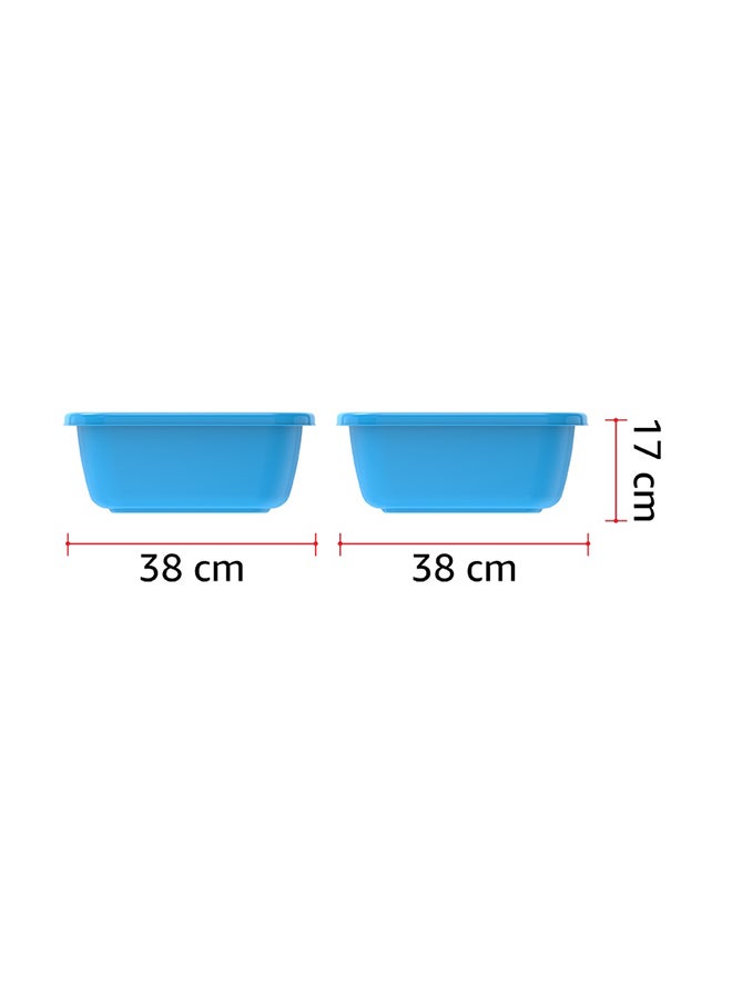 كوزموبلاست - طشت مربع ازرق 6.0لترات - Image 1