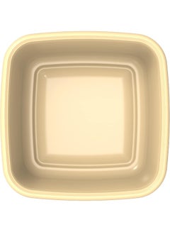 Cosmoplast 12L Square Basin (Ivory) Ivory 12.0Liters  - Image 3