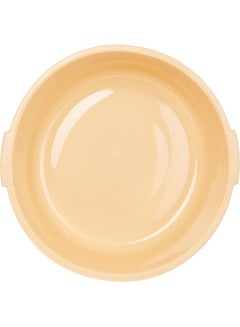 Cosmoplast 16" Round 14L Plastic Basin Tub (Ivory) Ivory 14.0Liters  - Image 3