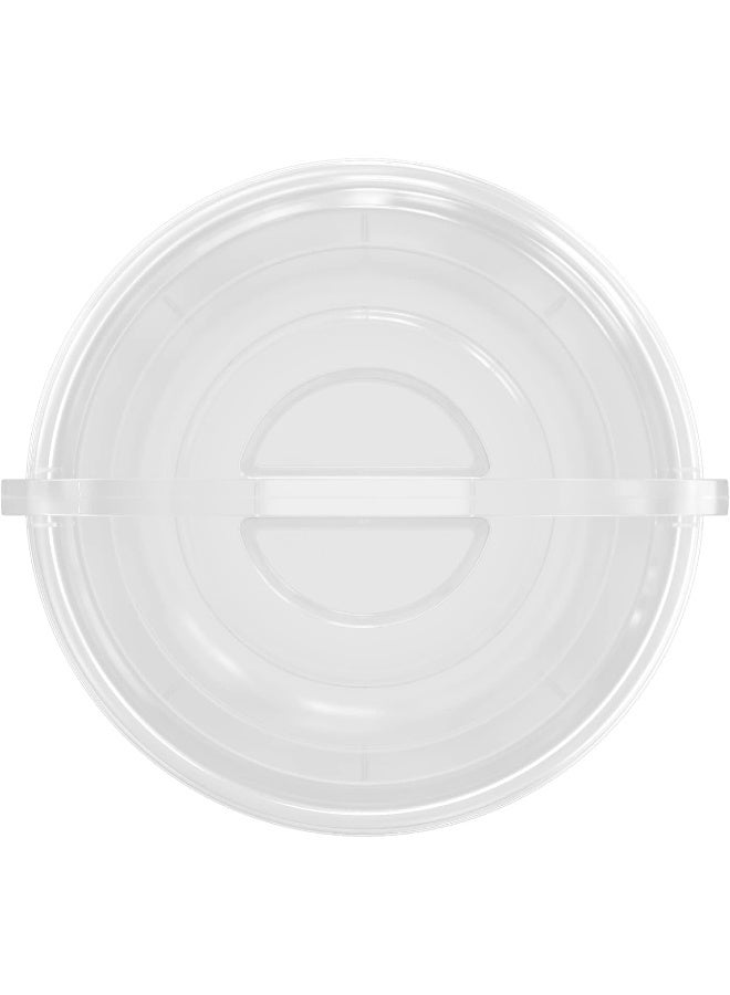 Cosmoplast 15L Round Clear Bucket With Steel Handle Transparent  - Image 4