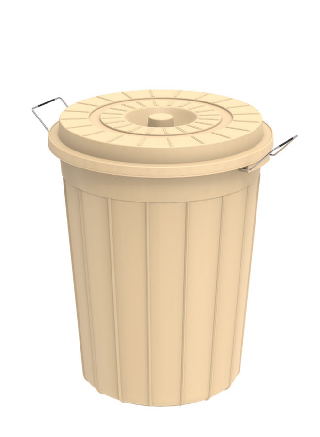 كوزموبلاست درام بلاستيك مع غطاء بيج 70.0لترات - Image 1