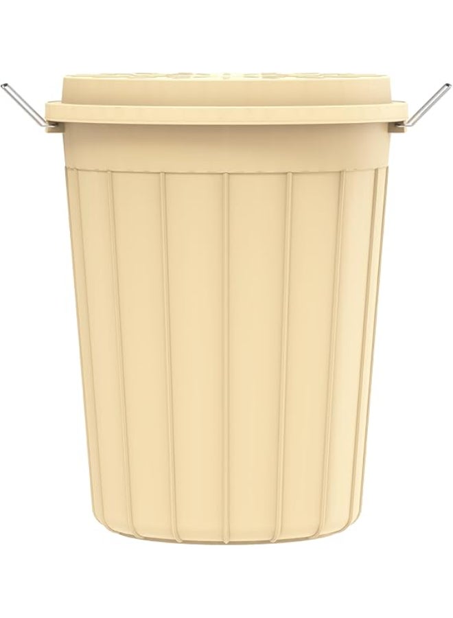 كوزموبلاست درام بلاستيك مع غطاء بيج 70.0لترات - Image 3