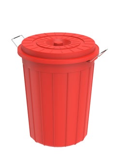 كوزموبلاست درام بلاستيك مع غطاء احمر 80.0لترات  - Image 1