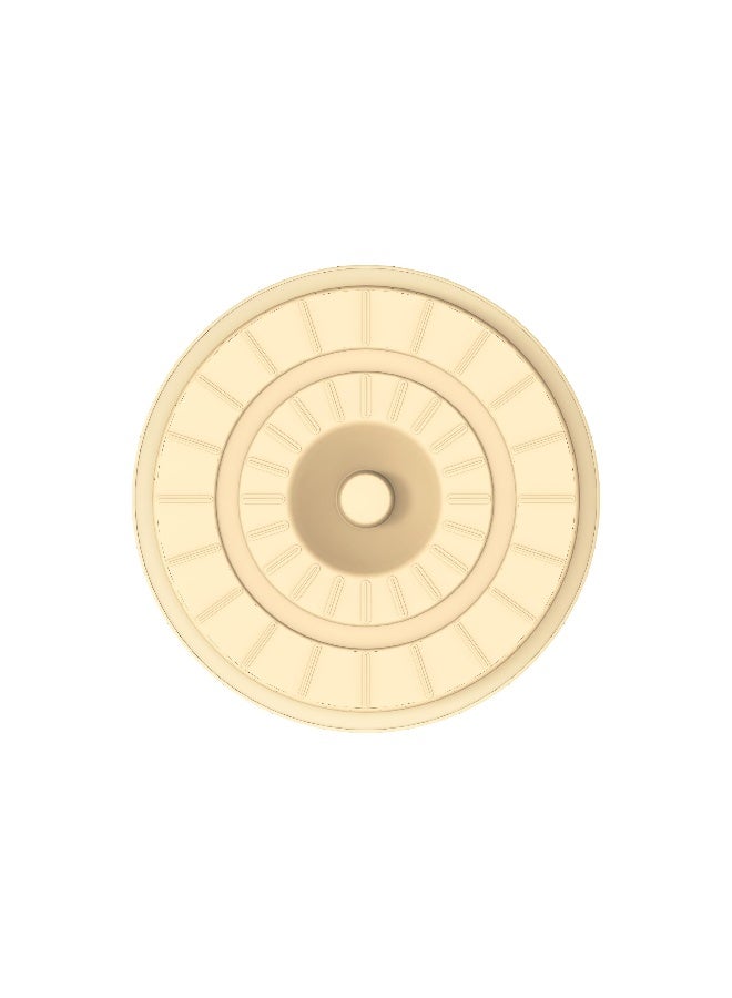 كوزموبلاست درام بلاستيك مع غطاء بيج 80.0لترات - Image 3