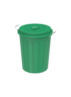 Cosmoplast 100L Round Plastic Drum With Lid (Green) Blue 100Liters  - Image 2