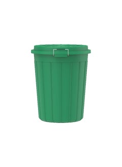 Cosmoplast 100L Round Plastic Drum With Lid (Green) Blue 100Liters  - Image 4