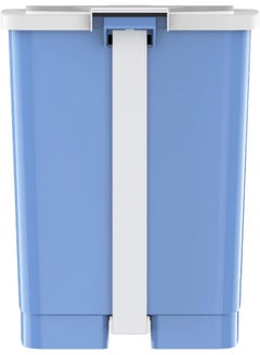 Cosmoplast 17L Step-On Waste Bin With Pedal  Sky Blue Sky Blue 17.0Liters  - Image 4