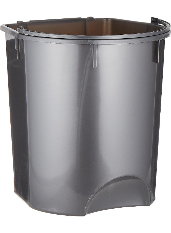 15L  Pedal Waste Bin   Plastic  31 X W 32 X H 39 Cm Pearl Grey 15.0Liters - pnsku/N13205273A/45/_/1728979092/595ea8f2-0164-4d50-8507-30d4cda11747