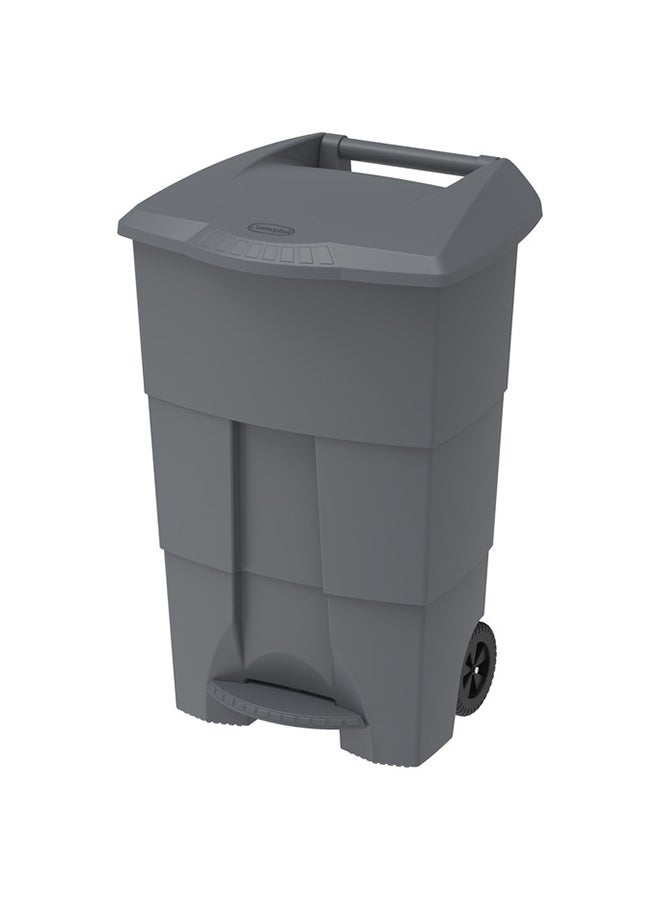 Cosmoplast Step On Waste Bin Green 125.0Liters 