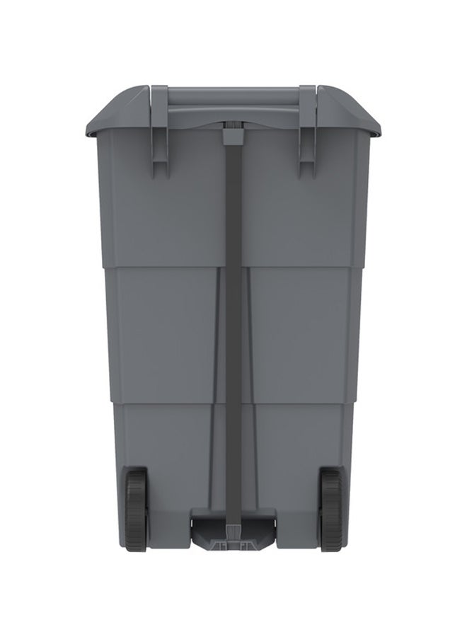 Cosmoplast Step On Waste Bin Green 125.0Liters  - Image 3