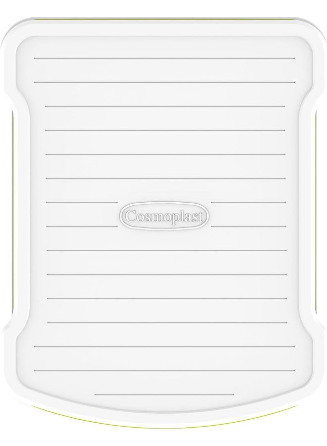 Cosmoplast - Plastic Multipurpose 4 Drawer Storage Cabinet - White Mix White Mix 52x42x70cm - Image 1