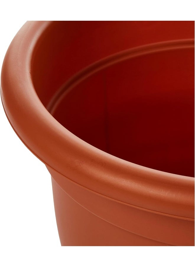 Cosmoplast Round Flower Pot 20 Plastic  55 x 55 x 45 cm Terracota  - Image 5