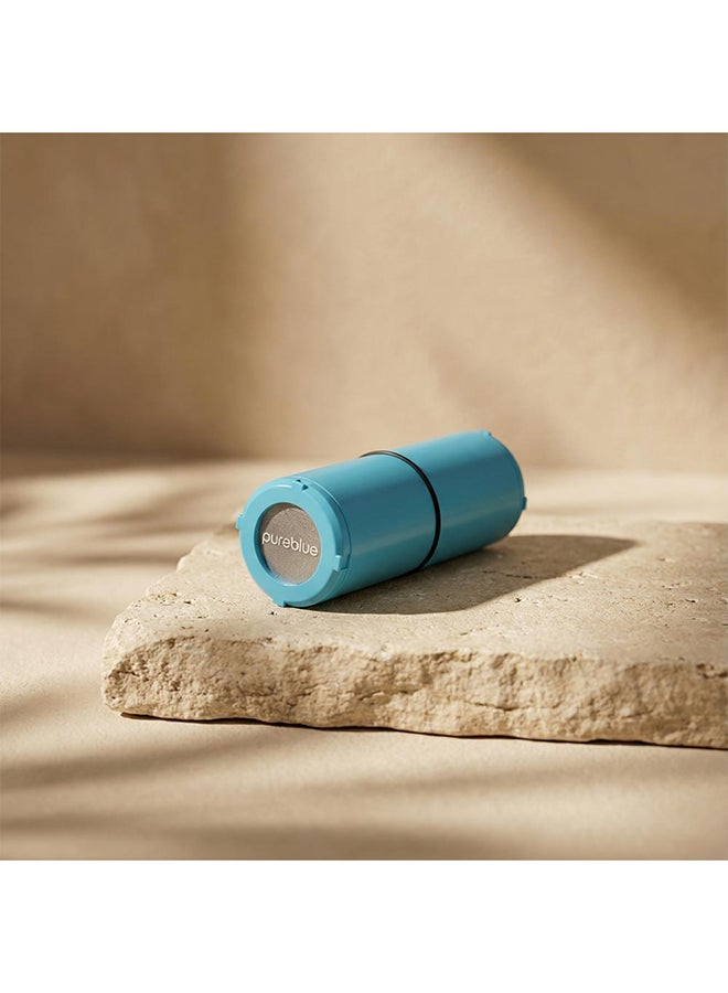 بيور بلو فلتر دش | يزيل الكلور وينعم الماء العسر ويحافظ على صحة الشعر والبشرة | خرطوشة استبدال فلتر الدش، تدوم حتى 6 أشهر أزرق - Image 5