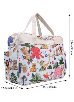 Multifunctional Animal Print Travel Nappy Bag With High-Quality Material - pnsku/N13251216A/45/_/1706609926/288f859f-b4b4-4340-ac7d-64c7e7fae256