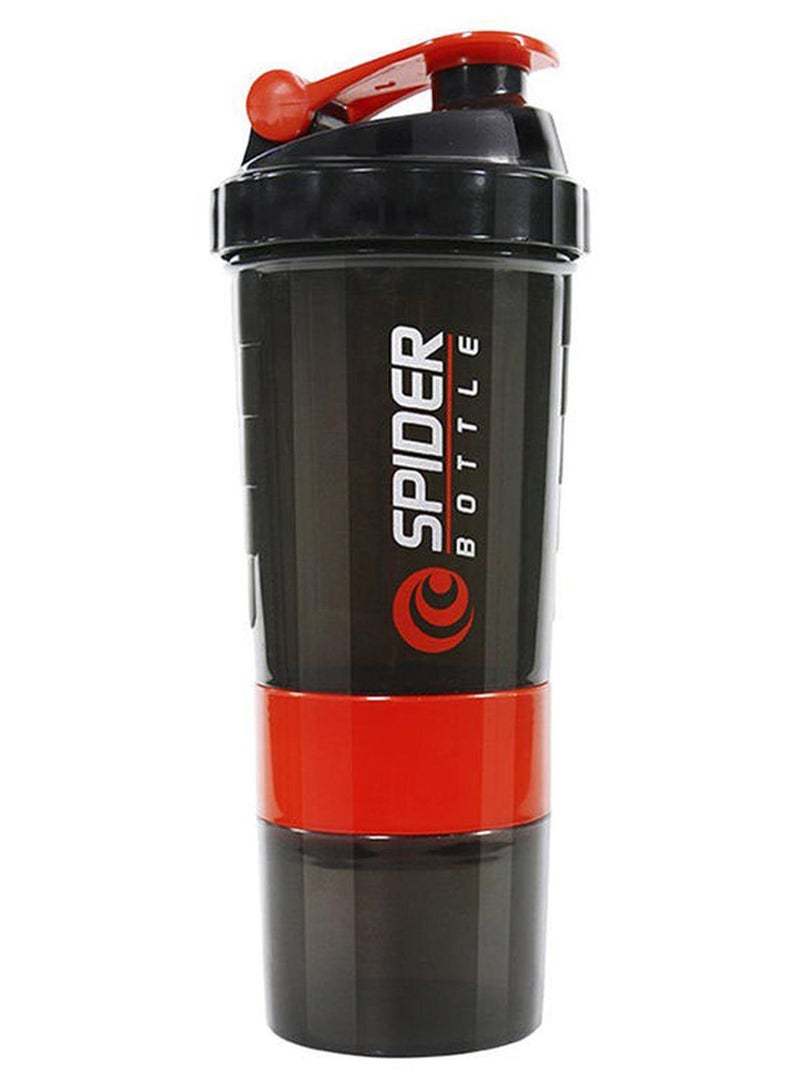 أوتاد زجاجة لشرب مخفوق البروتين خلال التمرين من ثلاث طبقات 500ملليلتر - Image 1