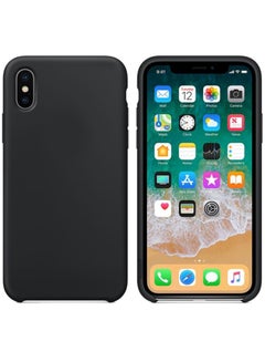 Silicone Case Cover For Apple iPhone X Black