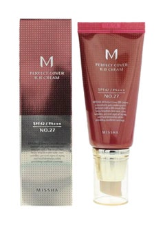 Missha M Perfect Cover BB Cream With SPF42 50ml No.27 Honey Beige  - Image 1