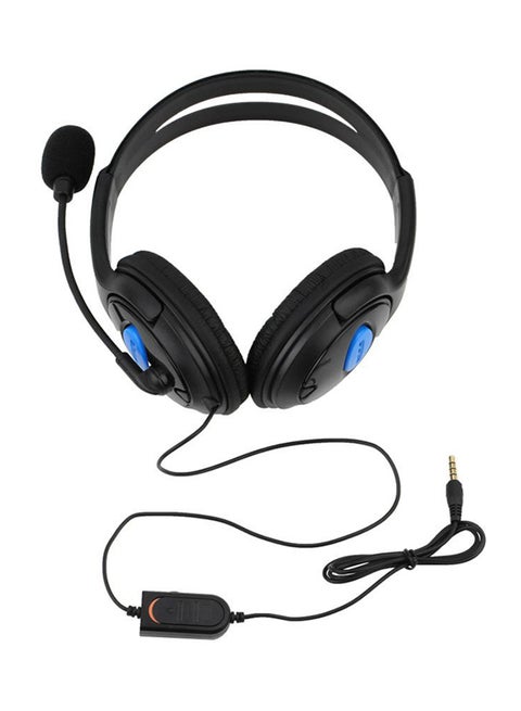 Wired Over-Ear Gaming Headphones With Mic For Sony PlayStation 4 (PS4)
