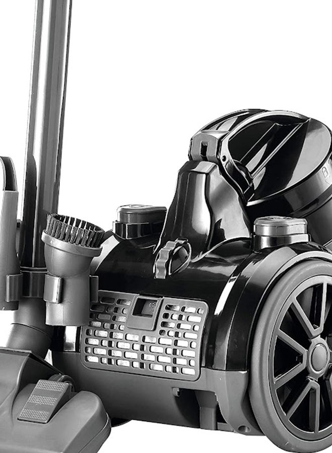 BLACK+DECKER Multi-Cyclonic Bagless Vacuum Cleaner, 6-Stage Filtration, Variable Speed, 143 Air Watts, 5m Cable, Includes Brushes, Powerful & Efficient, 1.8 L 1480 W VM1480-B5 Black - Image 5